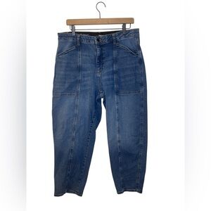 Liz Claiborne Women's Straight Leg Jeans - Blue
